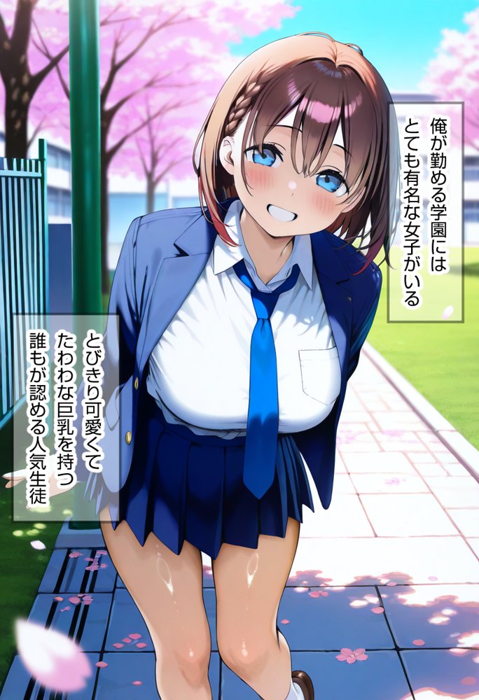 たわわな巨乳生徒はNTR催●で先生の「オナホ＆恋人」になる。 エロ同人誌画像 002