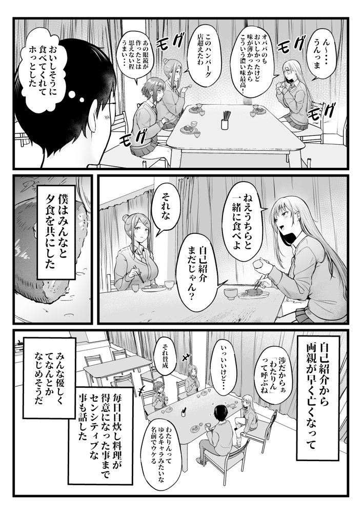 女子寮管理人の僕はギャル寮生に振り回されてます エロ同人誌画像 007