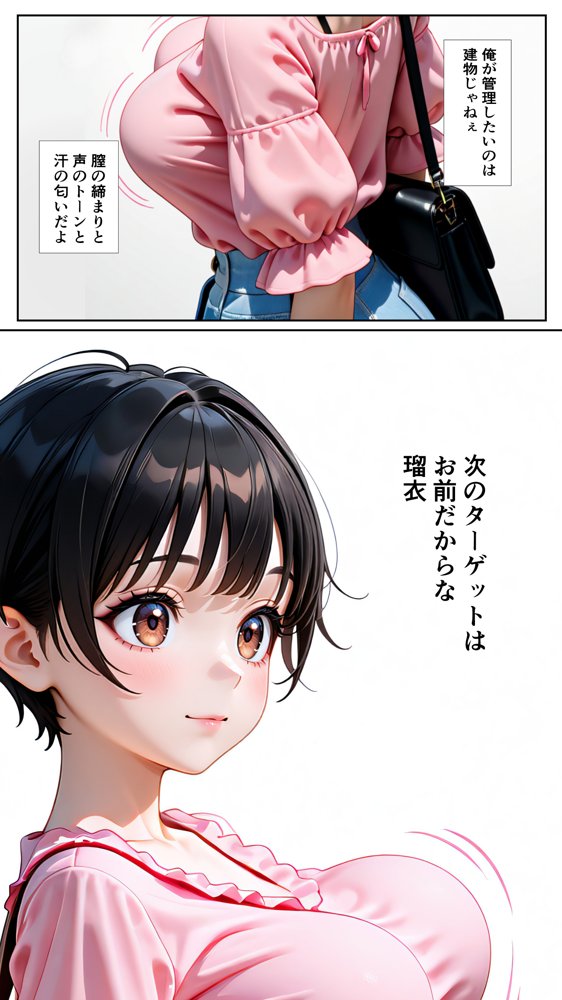 おぢさんに犯られた女〜家賃滞納編 エロ同人誌画像 004