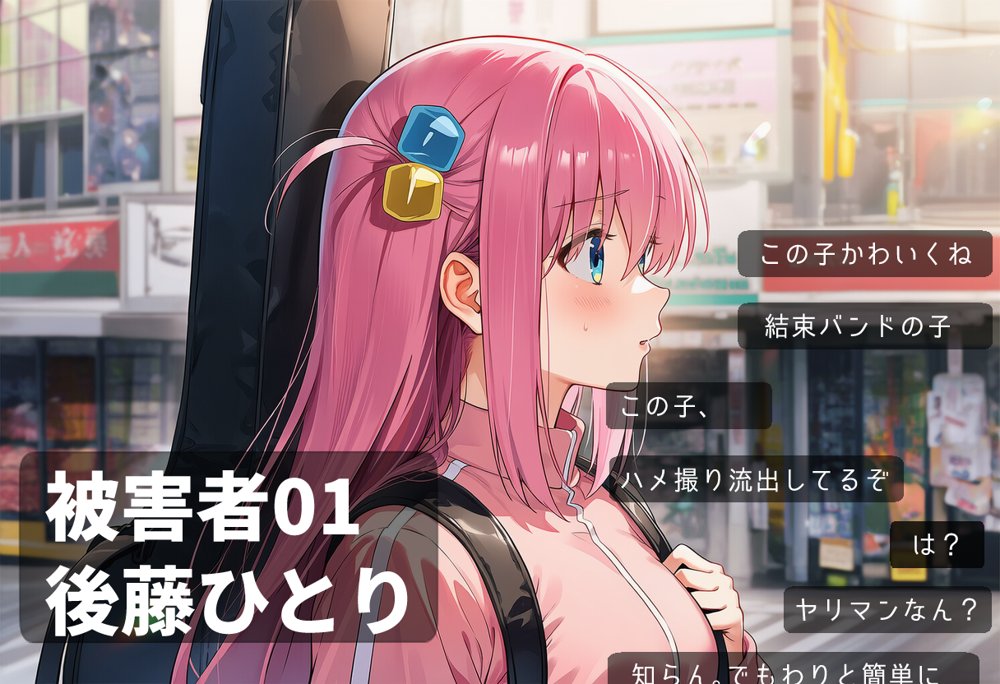 あのバンドの関係者は全員喰われてるらしい エロ同人誌画像 001