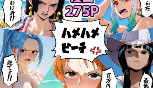 ワン○ース 催○ハメハメビーチ 【マンガ＋CG集】