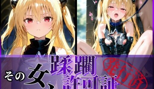 その女、蹂躙許可証発行済み -街の男たちに好き放題使われるヒロインCG集- ヤミ編