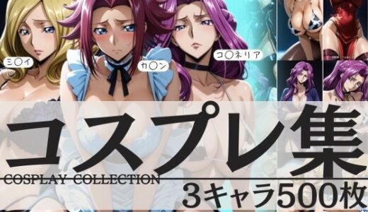 コスプレ集3キャラ500枚  カ◯ン ミ◯イ コ◯ネリア