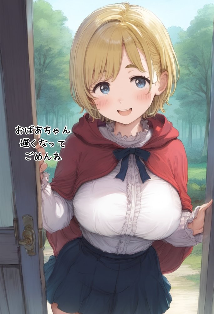 【世界種付劇場】おじさんが狼の赤ずきんちゃん エロ同人誌画像 029