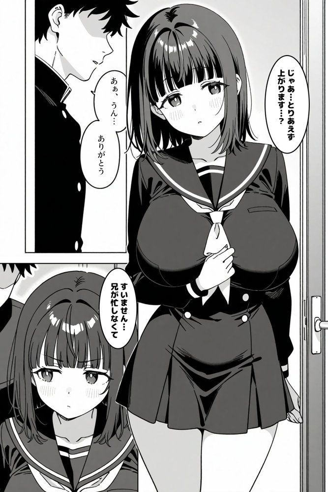 いつの間にか子どもを産めるカラダになっていた幼馴染の妹と背徳中出しセックスしてしまう エロ同人誌画像 004