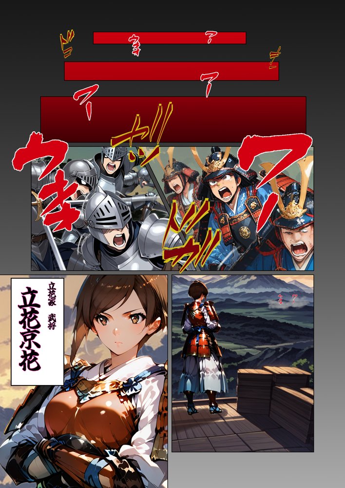 女剣士キョウカ エロ同人誌画像 006