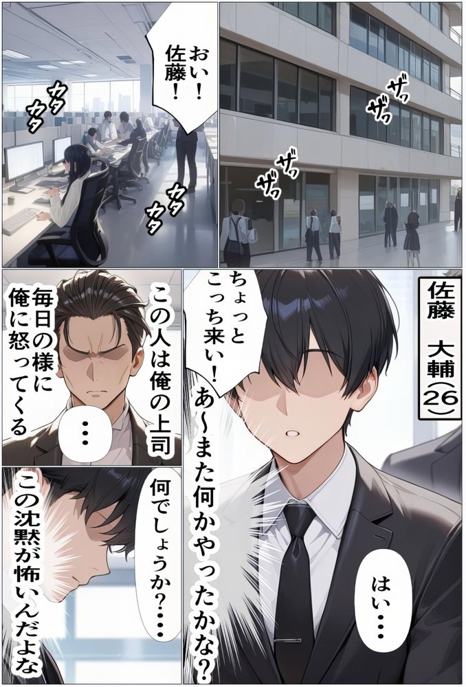 もしもアスナが会社の先輩だったら〜失敗続きの後輩を体を使って愛情たっぷりで癒す〜 エロ同人誌画像 001