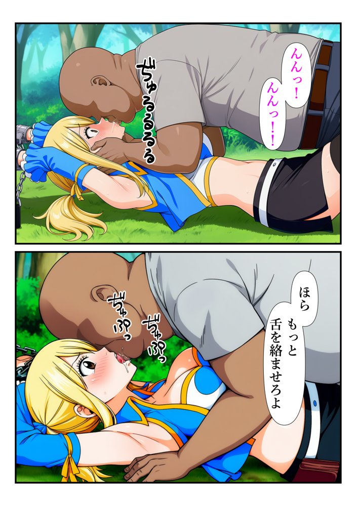 俺だけ使えるチート魔法でルーシィを犯し倒す件 エロ同人誌画像 030