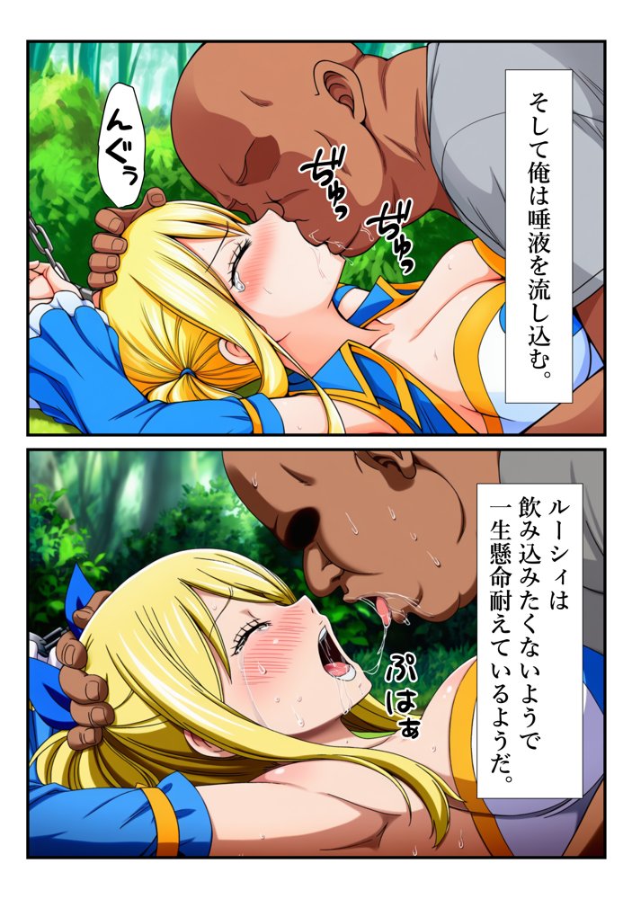 俺だけ使えるチート魔法でルーシィを犯し倒す件 エロ同人誌画像 034