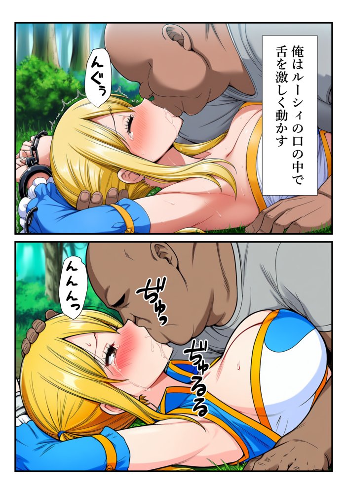 俺だけ使えるチート魔法でルーシィを犯し倒す件 エロ同人誌画像 037