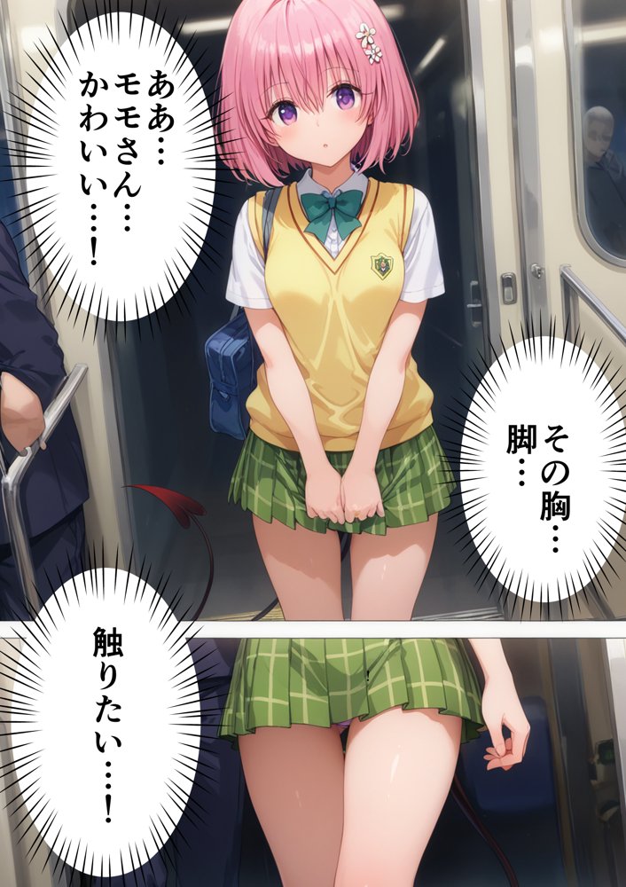 調教ヒロイン  総集編 1  電車でオスたちに痴〇されてメスにされました エロ同人誌画像 002