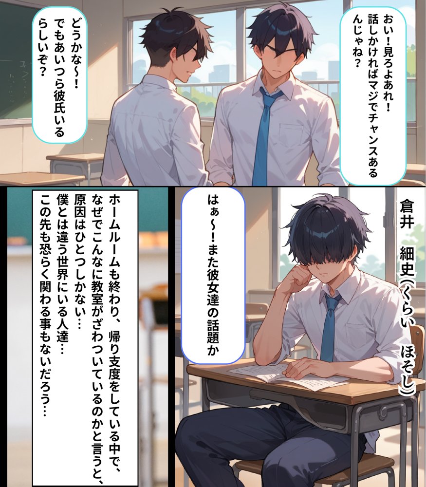 女子校生彼氏持ちのビッチ達がボクのチ○コで遊んだ結果  もう僕以外では満足出来なくなった件 エロ同人誌画像 002