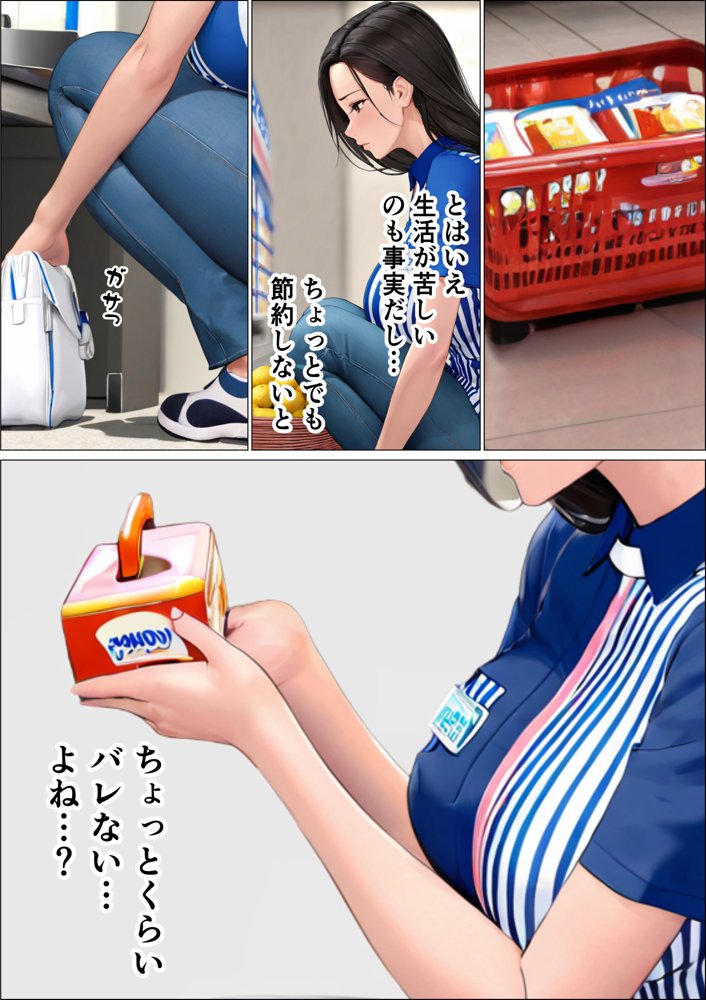 オドされ寝取られ妻 エロ同人誌画像 008