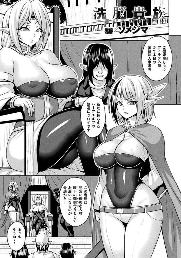 洗脳貴族〜エルフ国の日常〜【単話】 エロ画像 001