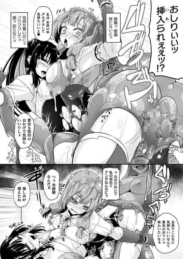 二次元コミックマガジン 人格排泄 意志なき肉人形と成り果てた正義の乙女 エロ画像 018