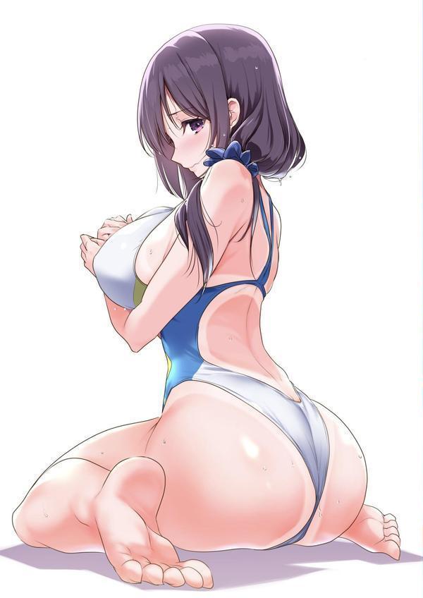 巨乳が悩みの水泳部員【白抜き修正版】 エロ画像 003