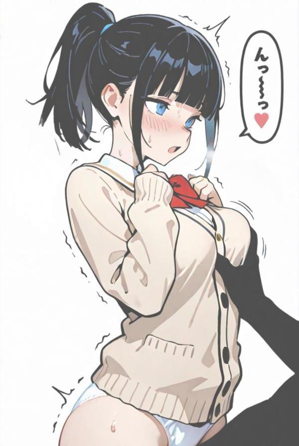 委員長瑛子、セックス勉強中 エロ画像 002