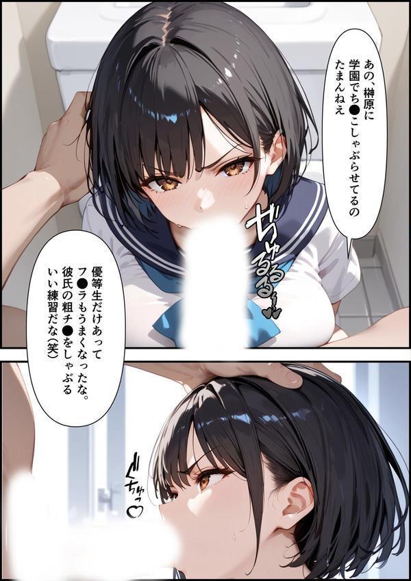 ボクを守るために不良の性●●になっても絶対に堕ちないカノジョ エロ画像 004