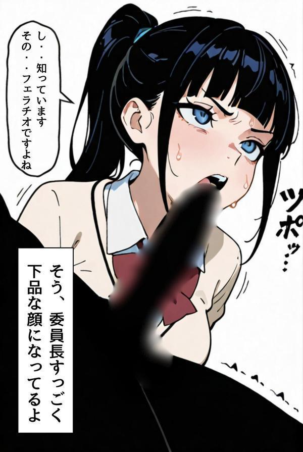 委員長瑛子、セックス勉強中（フルカラー） 分冊版03 エロ画像 005