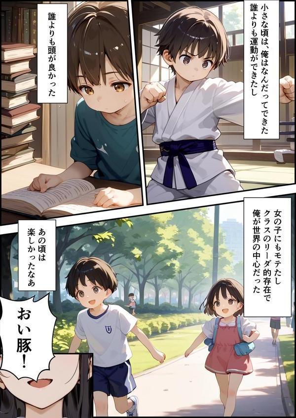 ●●アプリでいじめっ子を肉●●にする話 モザイク版 エロ画像 003