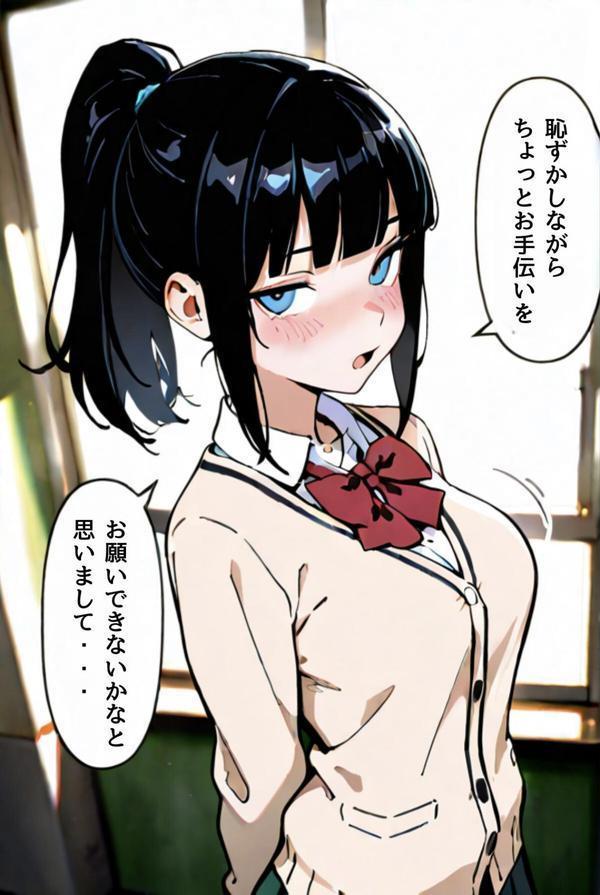 委員長瑛子、セックス勉強中 エロ画像 009