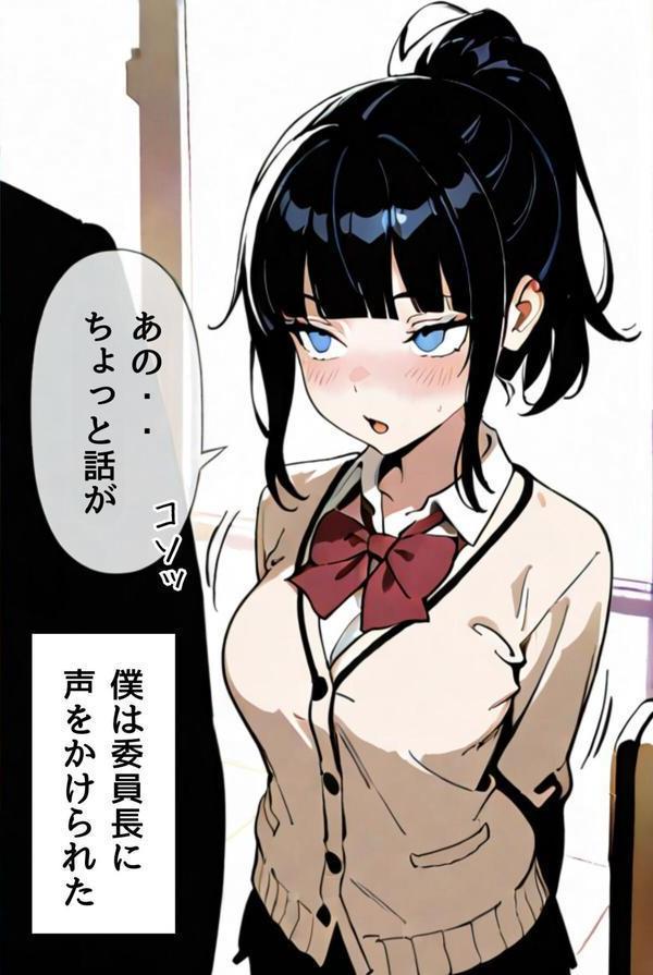 委員長瑛子、セックス勉強中 エロ画像 008