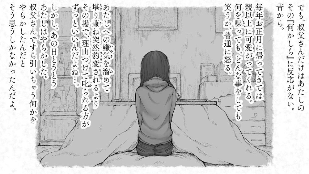 炬燵と姪と、冬の夜。2 エロ同人誌画像 056