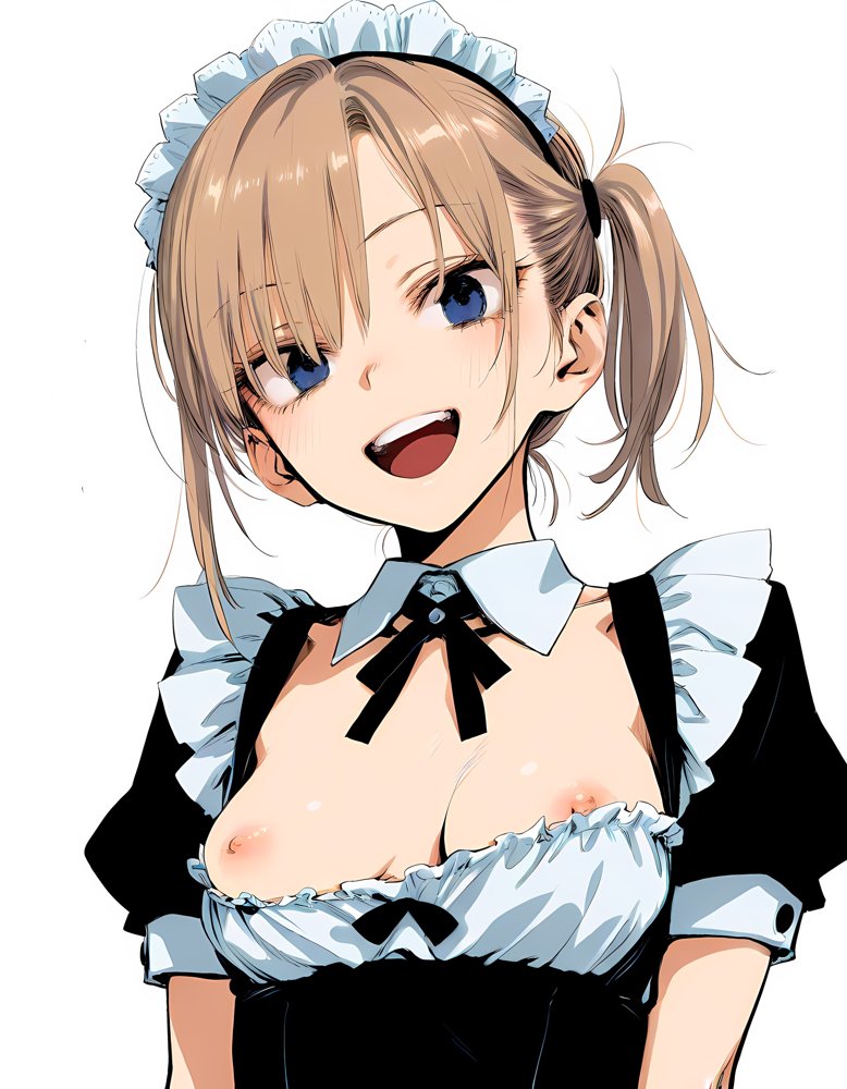 僕のチンポが大好きなメイドお姉ちゃん Vol.1 エロ同人誌画像 001