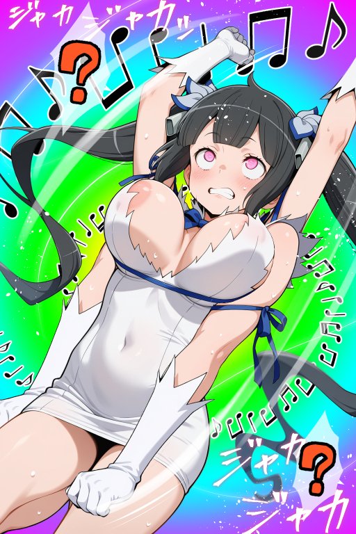 催●スキルに目覚めたモブキャラがヘス〇ィアファミリア全員に中出し！！ エロ同人誌画像 018