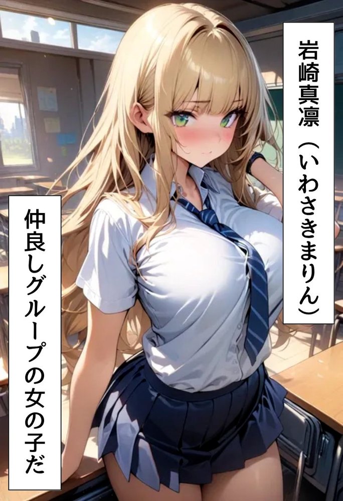 仲良し爆乳同級生と初えっちする話 エロ同人誌画像 003