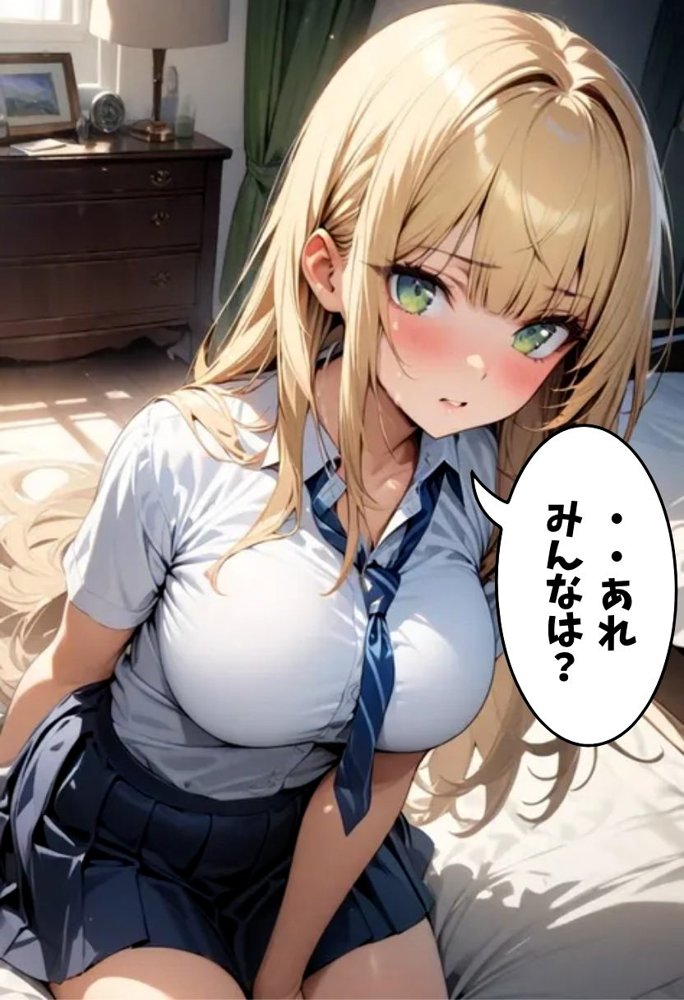 仲良し爆乳同級生と初えっちする話 エロ同人誌画像 013