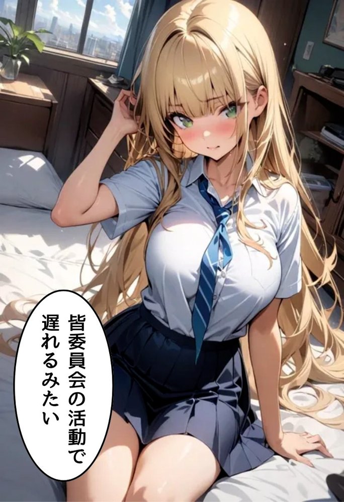 仲良し爆乳同級生と初えっちする話 エロ同人誌画像 014