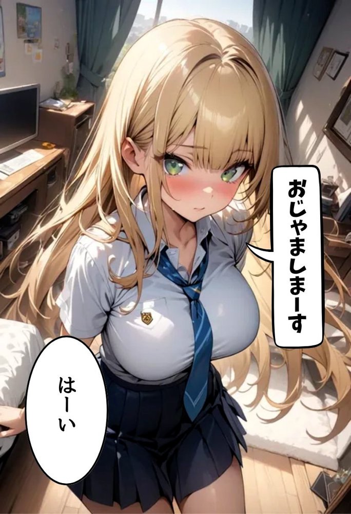 仲良し爆乳同級生と初えっちする話 エロ同人誌画像 011