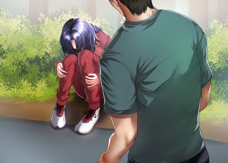 いつもすれ違う彼女に誘われて2 エロ同人誌画像 082