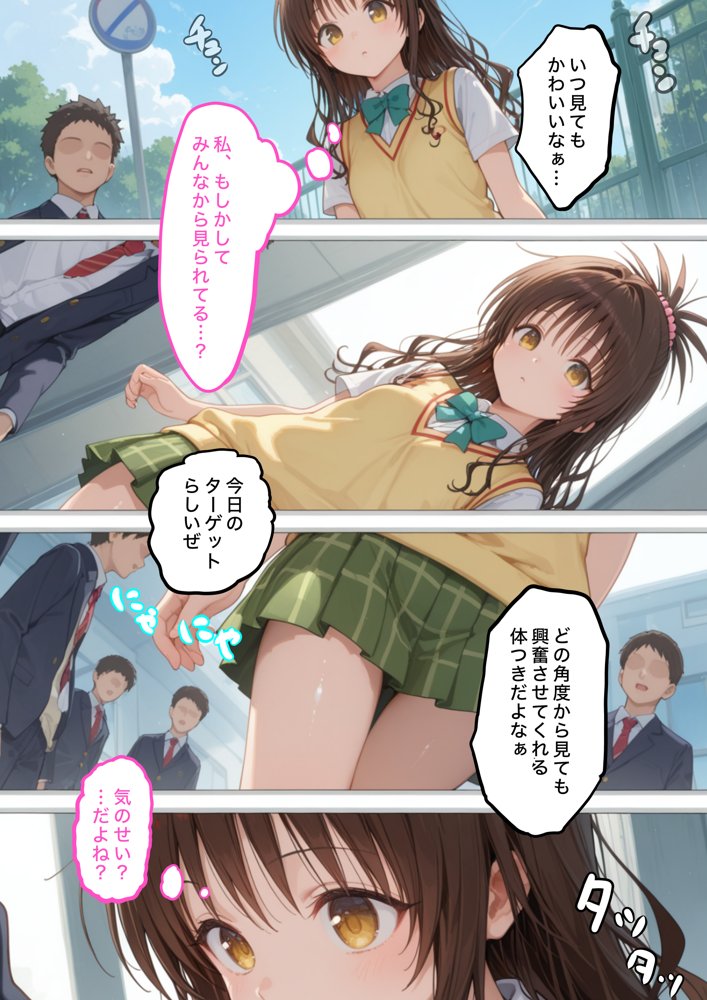 性活学園 結●美柑 クラスメイトとゼロ距離で仲良くなれました エロ同人誌画像 001