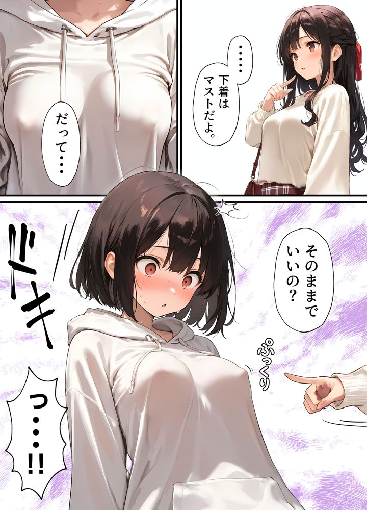 女体化したオレが清楚系ビッチの妹のせいでチャラ男に強●メス堕ち エロ同人誌画像 012