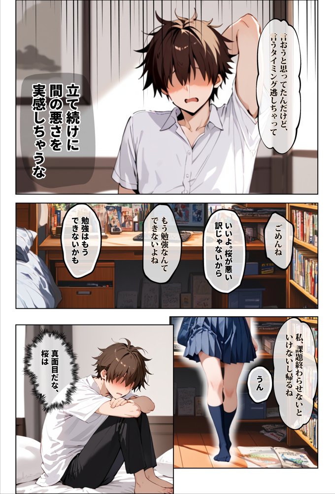 彼女の友達が風呂上がりなので、寝取りたくなって浮気マ〇コを貸してもらった件 エロ同人誌画像 013
