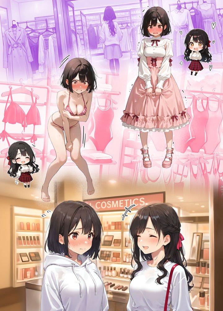 女体化したオレが清楚系ビッチの妹のせいでチャラ男に強●メス堕ち エロ同人誌画像 019