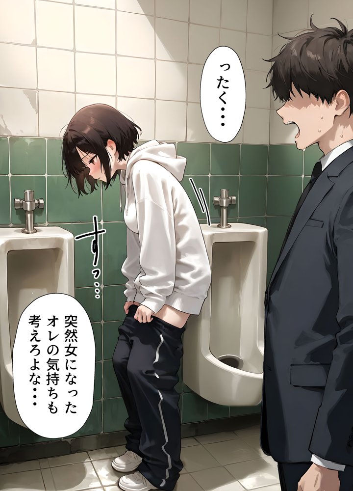 女体化したオレが清楚系ビッチの妹のせいでチャラ男に強●メス堕ち エロ同人誌画像 022
