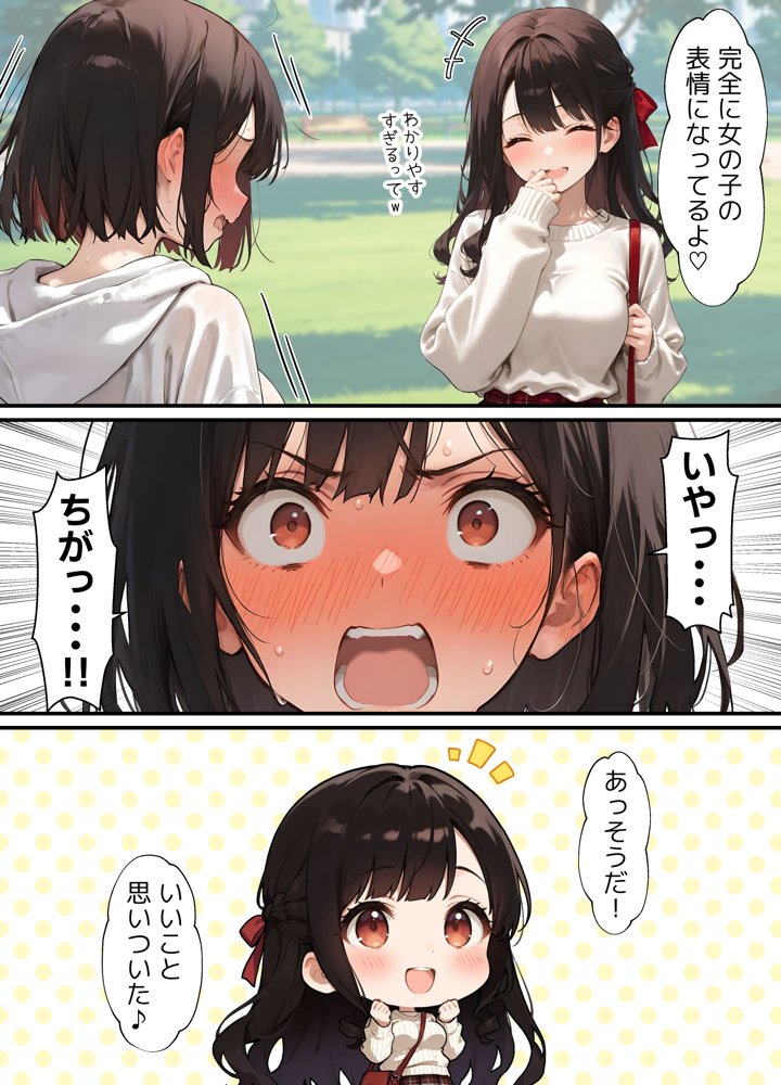 女体化したオレが清楚系ビッチの妹のせいでチャラ男に強●メス堕ち エロ同人誌画像 043