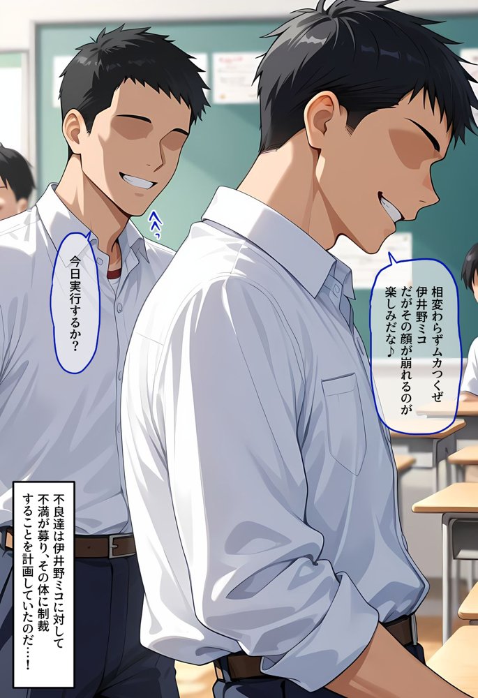 ミコちゃんは犯●れた〜極小穴強●連続〇姦〜 エロ同人誌画像 006