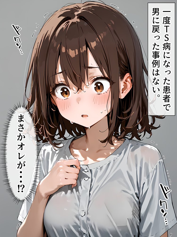 晴天艦女体化作品総集編 初期4作品＋フルリメイク版「TS病 心まで女に変わる瞬間」 エロ同人誌画像 008