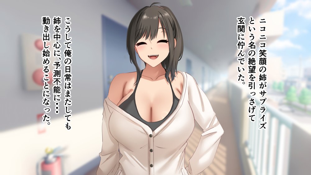 ダメだとわかっていても今日も俺は…突然押しかけてきた義理の姉と彼女に内緒でヤっている。 エロ同人誌画像 029