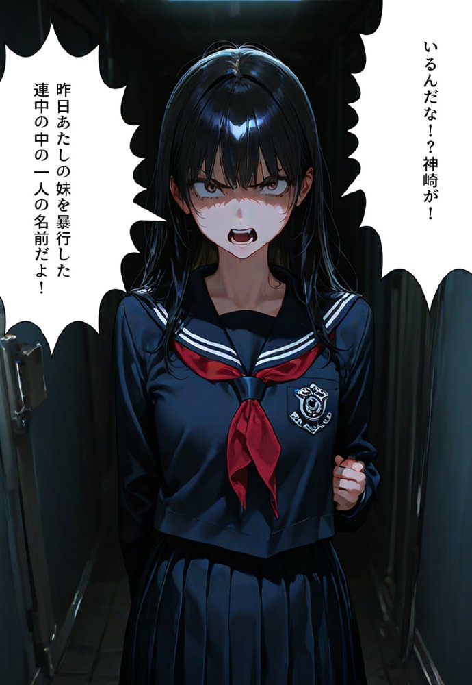 全校女体化★スクールジャッジ〜謎の美少女の裁きはセーラー服で下される〜 エロ同人誌画像 012