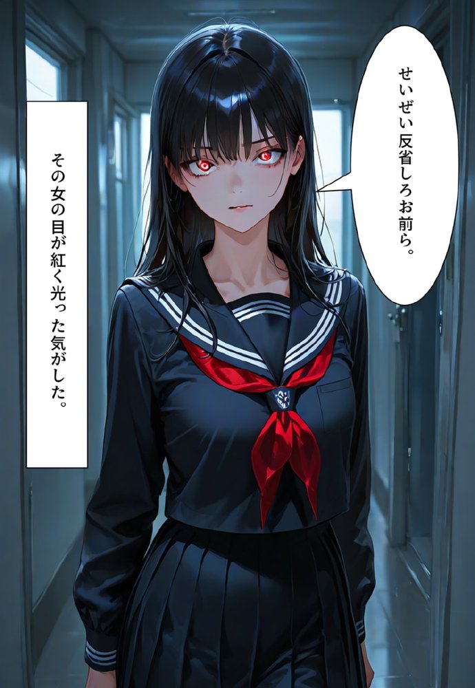 全校女体化★スクールジャッジ〜謎の美少女の裁きはセーラー服で下される〜 エロ同人誌画像 014