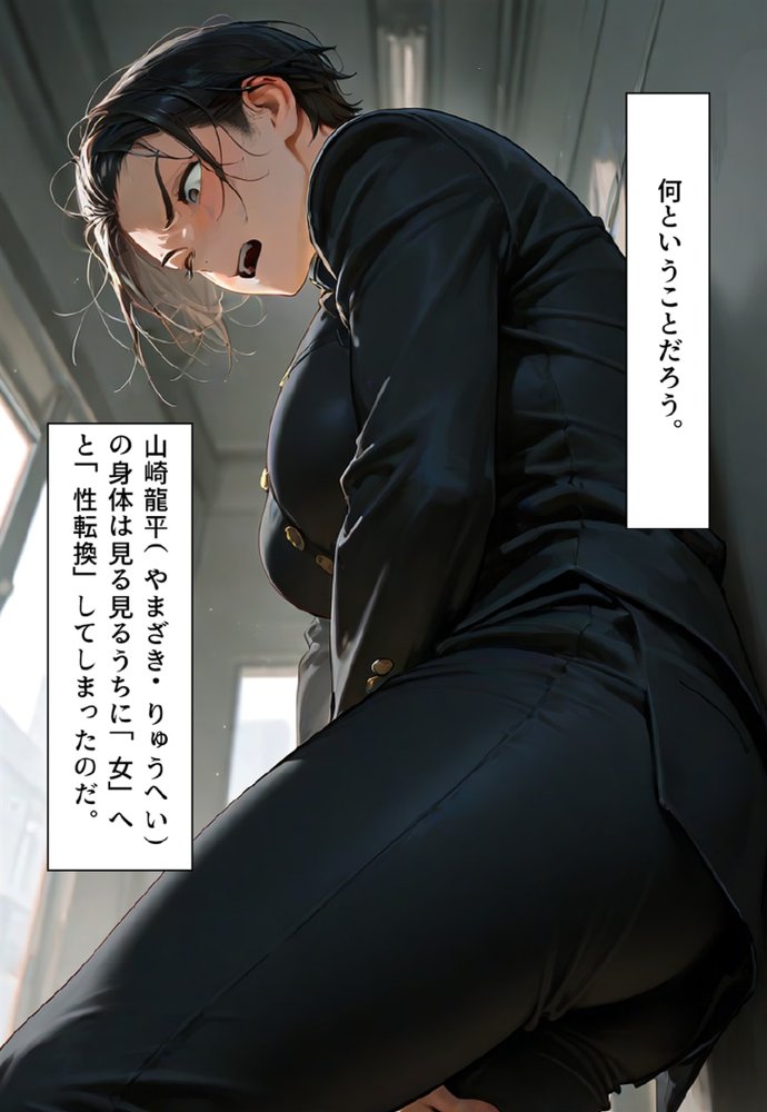 全校女体化★スクールジャッジ〜謎の美少女の裁きはセーラー服で下される〜 エロ同人誌画像 024