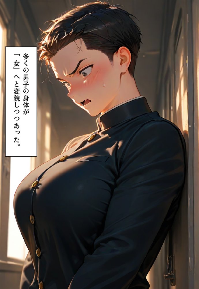 全校女体化★スクールジャッジ〜謎の美少女の裁きはセーラー服で下される〜 エロ同人誌画像 026