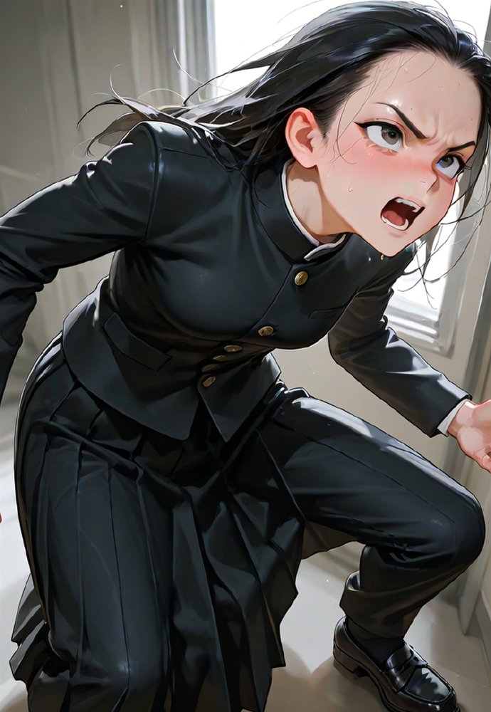 全校女体化★スクールジャッジ〜謎の美少女の裁きはセーラー服で下される〜 エロ同人誌画像 036