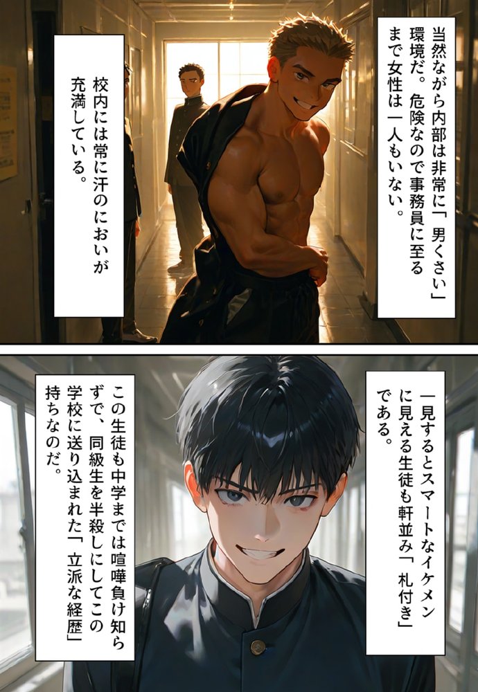 全校女体化★スクールジャッジ〜謎の美少女の裁きはセーラー服で下される〜 エロ同人誌画像 009