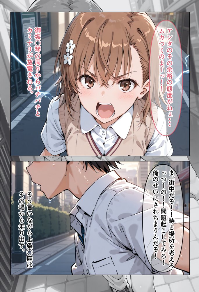 とある超能力者の寝取られ 御坂〇琴編 エロ同人誌画像 016